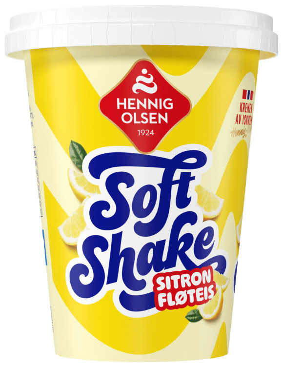 Soft Shake Sitron 210ml Hennig-Olsen
