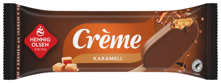 Creme Premium Karamell 100ml Hennig Olsen