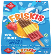 Friskis Jordbær&app.10stk Hennig-Olsen