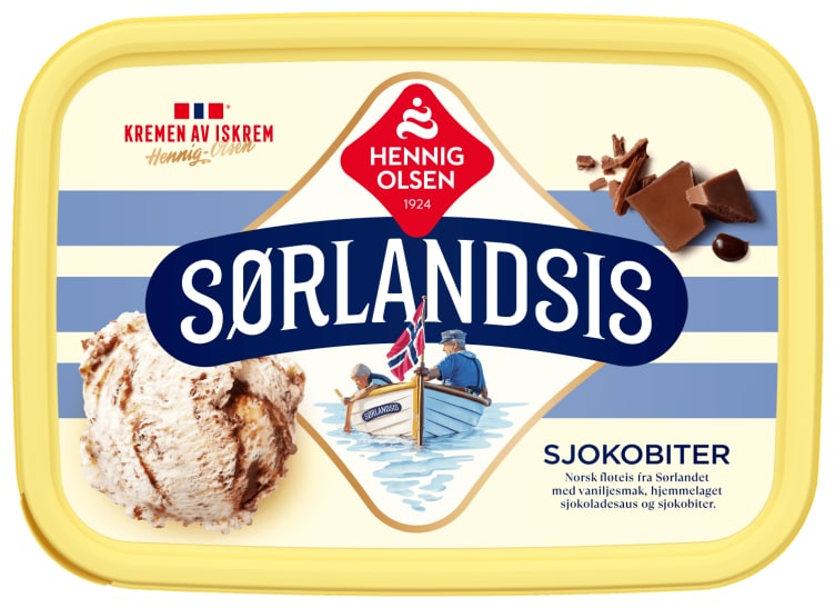 Sørlandsis Sjokobiter 1,2l