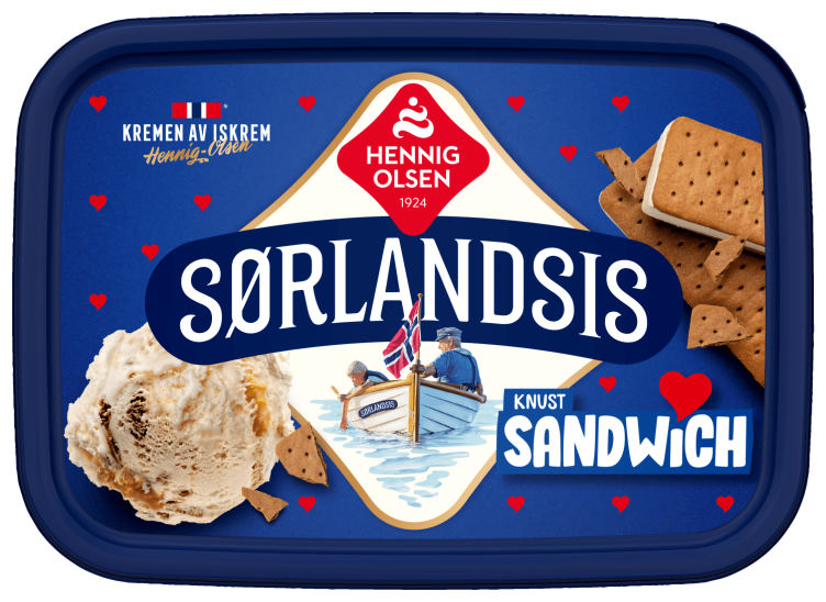 Sørlandsis Sandwich 1l