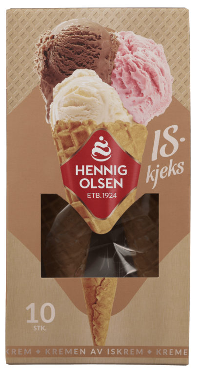 Iskjeks 10stk