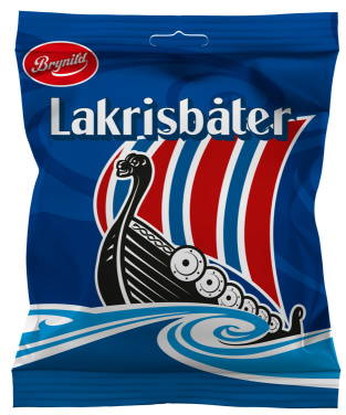 Lakrisbåter 425g Brynild