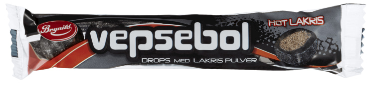 Vepsebol Hot Lakris 42g