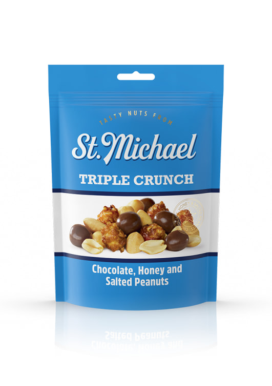 Bilde av Peanuts Triple Crunch 165g St.Michael