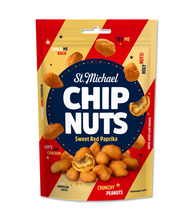 Bilde av Chip Nuts Paprika 110g St.Michael