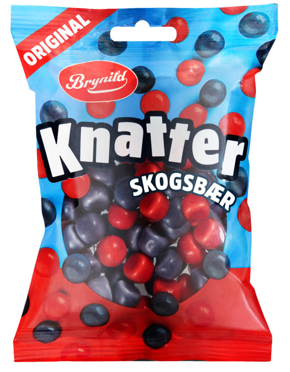 Brynild Knatter Skogsbær 80g