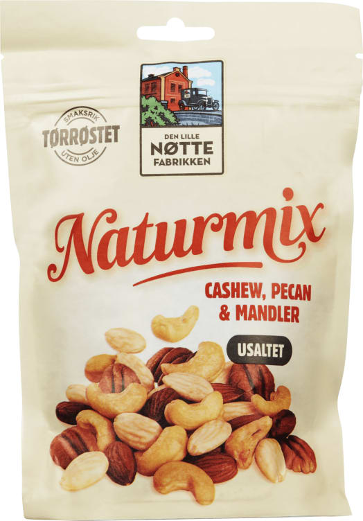 Naturmix Nøtter u/Salt 160g Dln