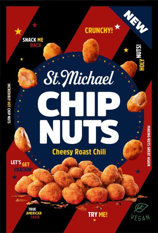Bilde av Chip Nuts Chili 110g St.Micahel