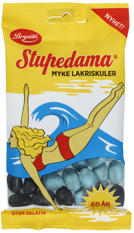 Brynild Stupedama Lakriskuler 100g