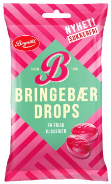 Bringebærdrops