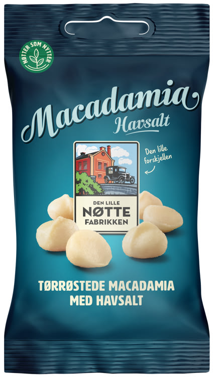 Product Image for Macadamia Nøtter Havsalt 50g Dln
