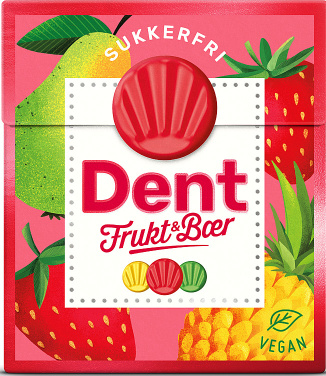 Dent Frukt&Bær 24g