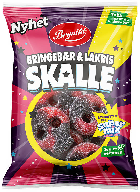 Lakrisskaller 100g Brynild