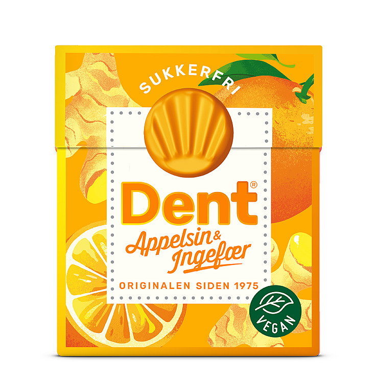 Dentappelsin Ingefær 24g