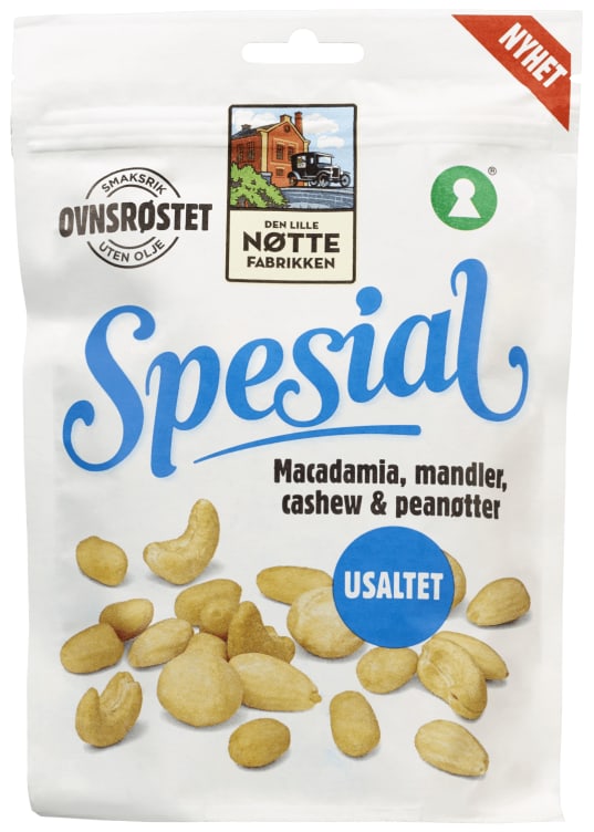 Spesial Nøtter u/Salt 170g Dln