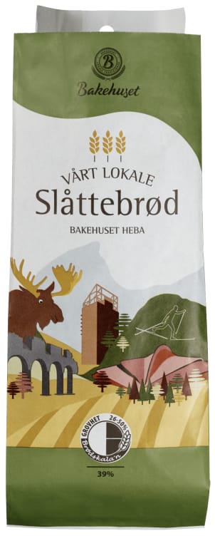 Slåttebrød 750g Heba