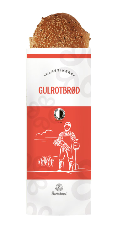 Gulrotbrød 650g Bakehuset