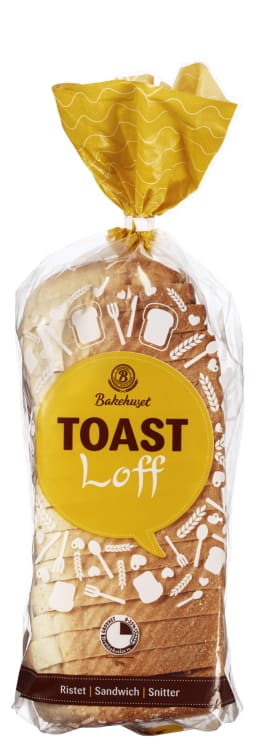 Toast Loff skivet 660g