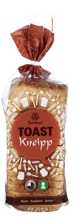 Toast Kneipp skivet 660g