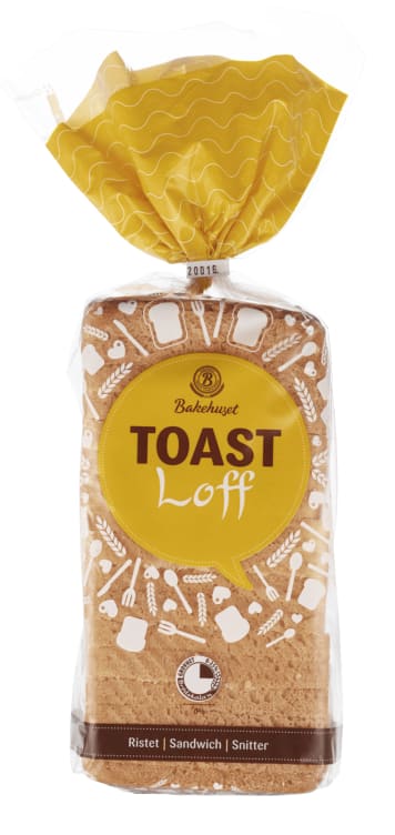 Toast Loff Skåret 660g Bakehuset