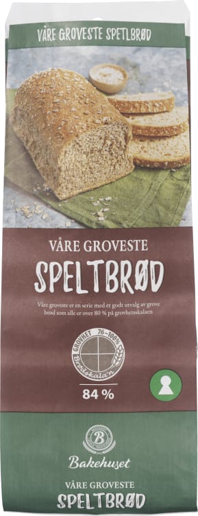 Bilde av Speltbrød Grovt 620g Våre Groveste