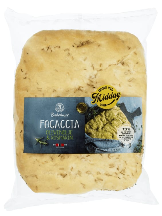 Focaccia m/Olivenolje&Rosmarin 350g