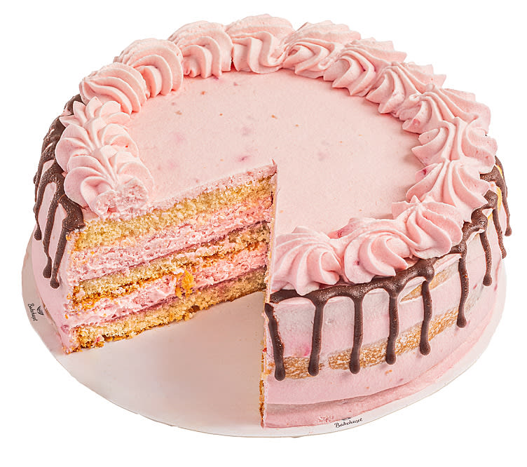 Bringebær Dripcake