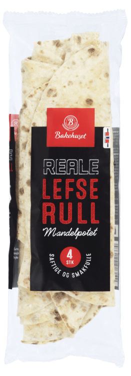 Lefserull m/Mandelpotet 4stk 280g Reale