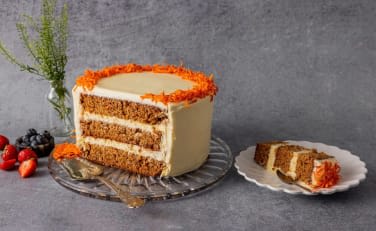 Gulrotkake 10 Biter 1,75kg Bakehuset