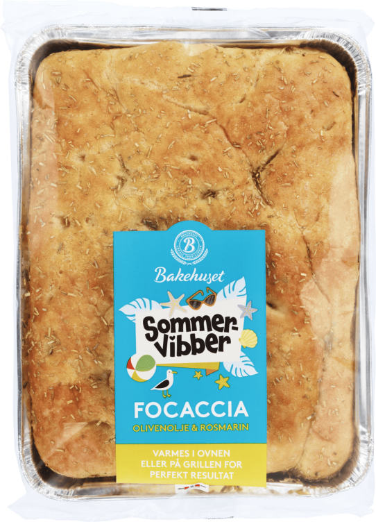 Focaccia Sommervibber 350g Bakehuset