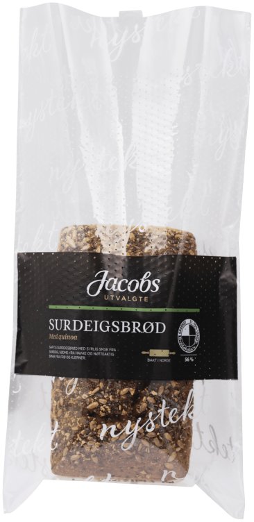 Surdeigsbrød m/Quinoa 530g Ju Bakehuset