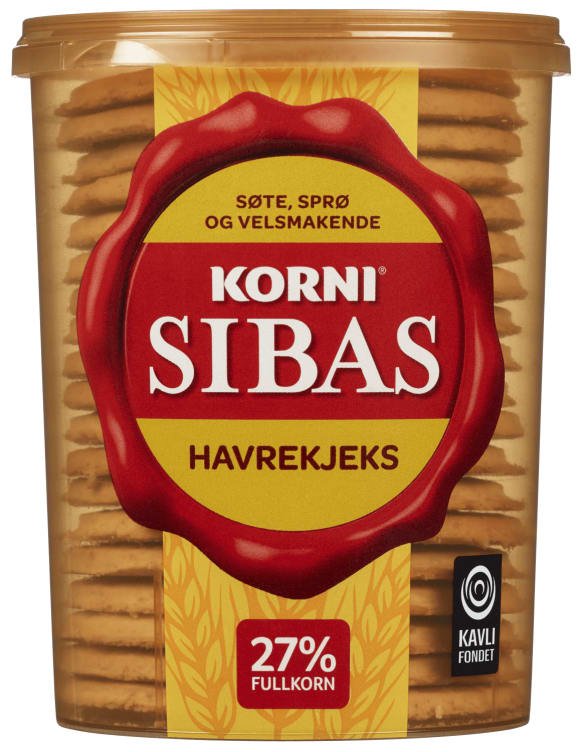 Sibas Havrekjeks 290g Kavli