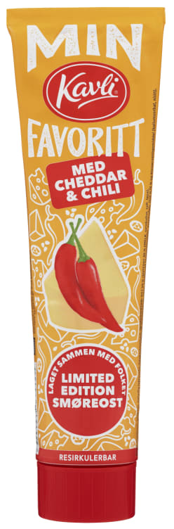 Cheddar&Chili Ost 175g Tube
