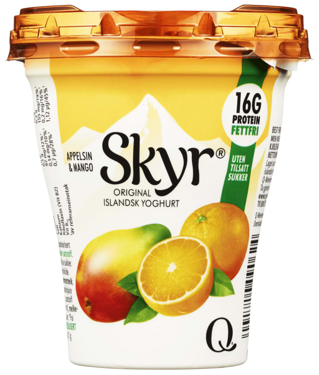 Skyr Appelsin&Mango 160g Q