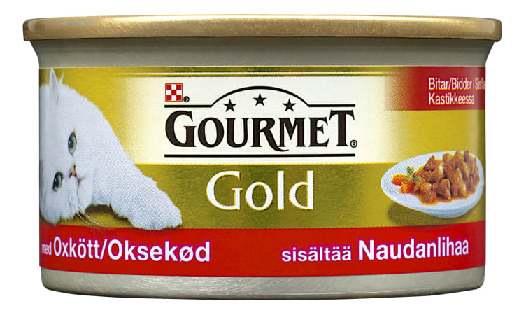 Bilde av Gourmet Gold Oksekjøtt 85g