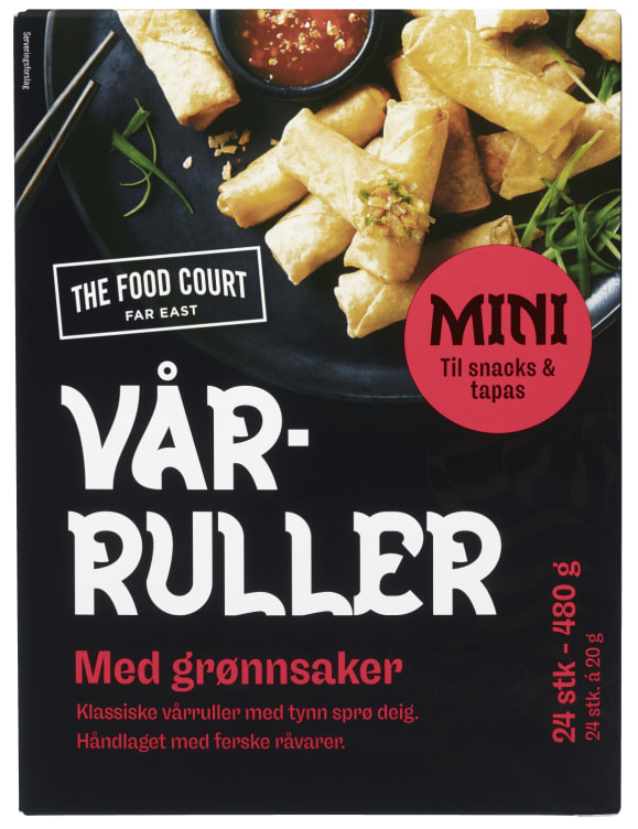 Minivårruller Grønnsak 480g Food Court