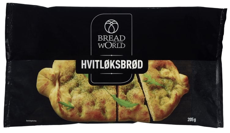 Hvitløksbrød 205g Bread Of The World