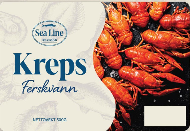 Ferskvannskreps 500g Sea Line
