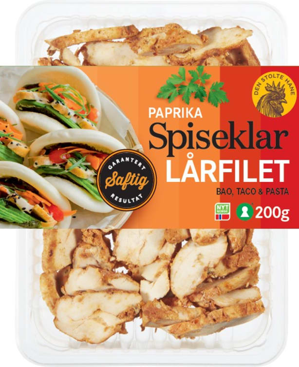 Kylling Lårfilet Spiseklar Paprika 200g Dsh