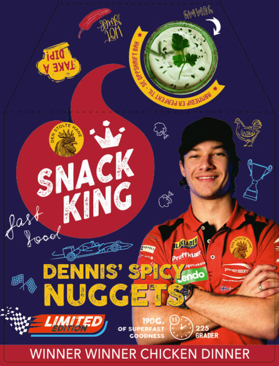 Snack King Spicy Nuggets 190g Dsh