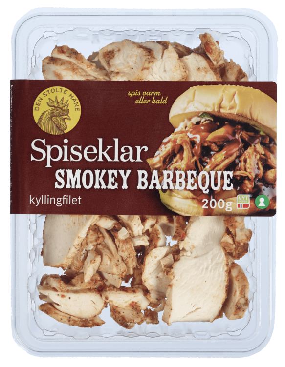 Kyllingfilet Spiseklar Smokey Bbq 200g Dsh
