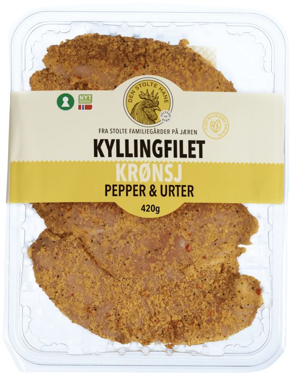 Kyllingfilet Krønsj Pepper&Urter 420g
