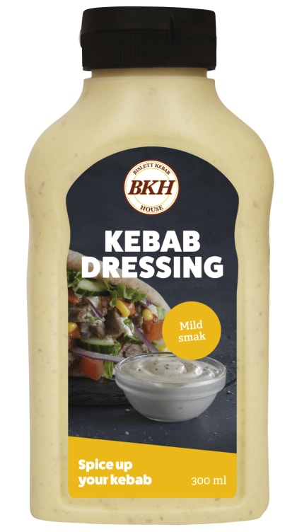 Kebabdressing Mild 300ml Bislett Kebab House
