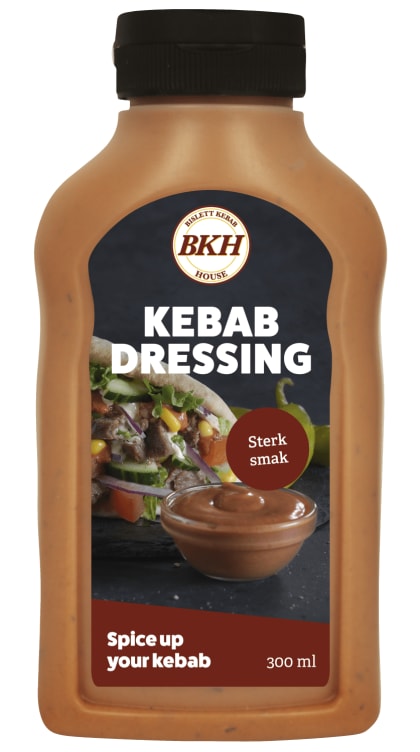 Kebabdressing Sterk 300ml Bislett Kebab House