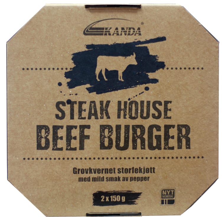 Steak House Beef Burger 2stkx150g Kanda