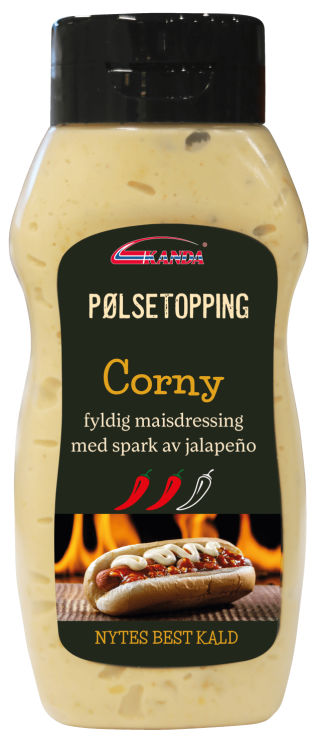 Pølsetopping Corny 200ml Kanda