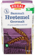 Hvetemel Sammalt Grov 1kg Regal