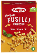 Fusilli Fullkorn 500g Sopps