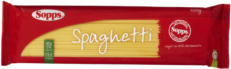 Spaghetti 500g Sopps
